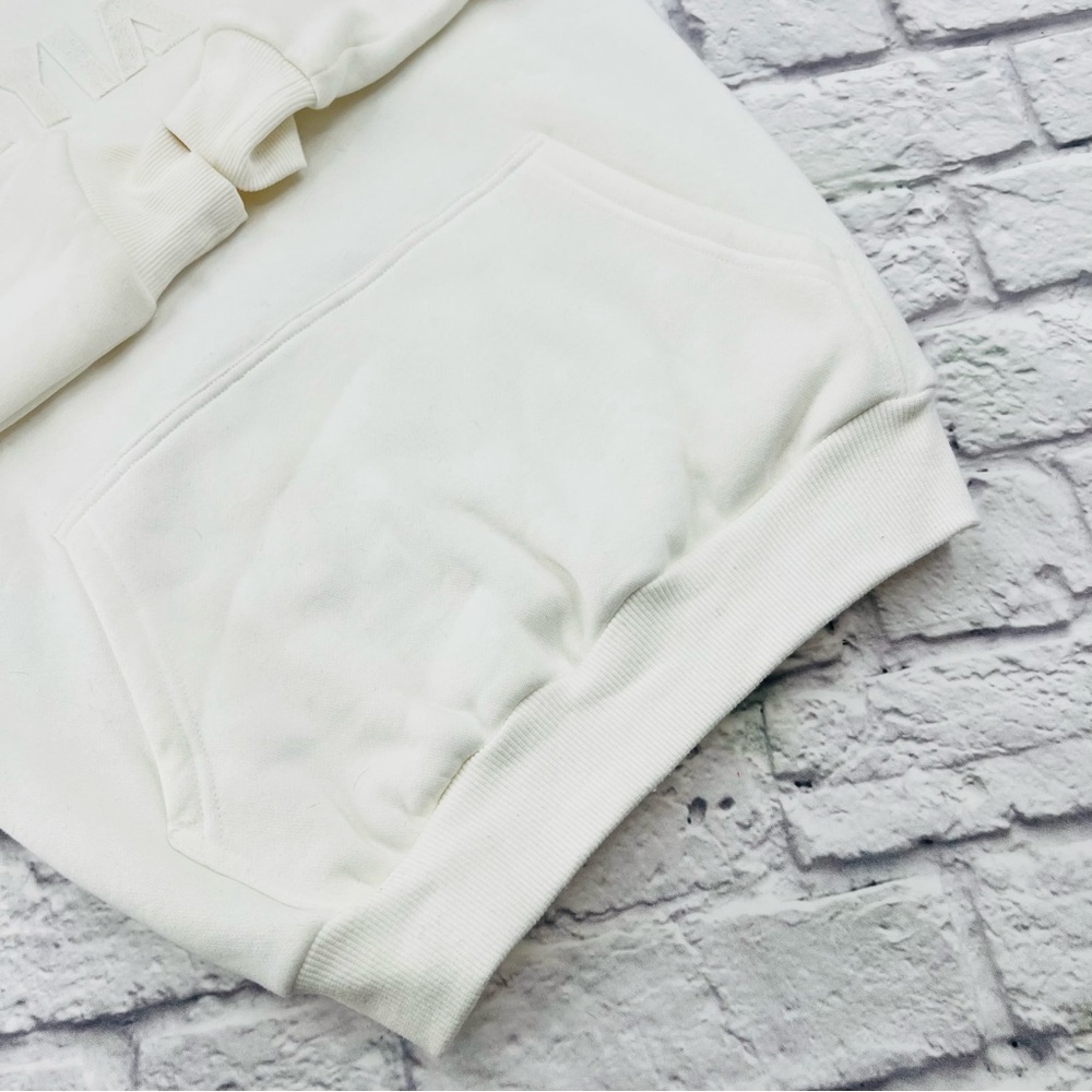 ZYIA Active XS White Activewear Hoodie Pullover Sweatshirt Long Sleeve - Picture 5 of 9